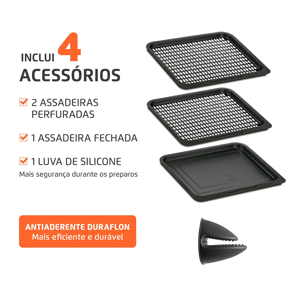 Detalhes da Air Fryer Mondial, imagem 5